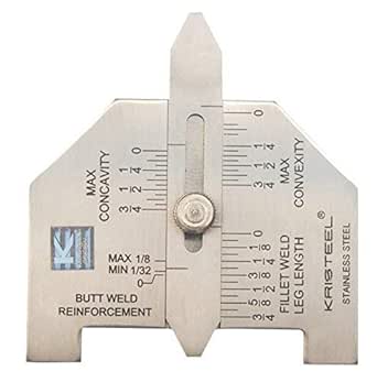 Kristeel 2630 Steel Automatic Weld Gauge Metallic Amazon In Industrial Scientific