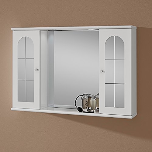 Badezimmerspiegelschrank MARY zweitürig