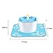 Produktbild Juman634 Pet Water Fountain Wasserspender Blume Form Ultra Leise Elektrische Automatische Wasserzufuhr für Katzen Hunde Vögel