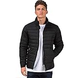 Men's Quilted Jacket-(BMW-JKT-FS-18012-BLK)