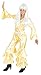 Produktbild Foxxeo 40151 | goldenes 70er Jahre Disco Anzug für Damen Karneval Fasching Party gold Gr. S-XXL, Größe:M