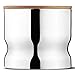 Produktbild George Jensen GJ 070424 Behälter mit Holzdeckel, 0,5 L, Edelstahl, stainless steel, 14,2 x 1,7 x 11,9 cm