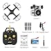 Produktbild JullyeleDEgant JJRC H68 Quadcopter Hubschrauber Echtzeit transmittieren FPV 200 Watt Kamera Höhe Halten Sechsachs 4CH WiFi APP Control RC Drone