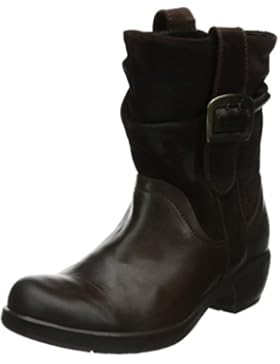 Fly London MAHA Damen Halbschaft Schlupfstiefel