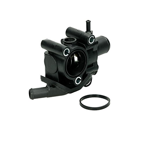 Preisvergleich Produktbild ECD Germany HV-45220 Thermostatgehäuse Thermostat + Gehäuse + Dichtung
