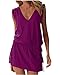 Produktbild Fletion Sommer Frauen Schwimm Strand-Kleid Sexy Tiefem V-Ausschnitt Öffnen zurück Badebekleidungs Strand Bikini Badeanzug Damen Strandkleider Kleid Rock
