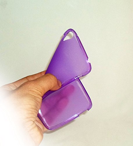FUNDA DE GEL SILICONA MORADO PARA Alcatel One Touch Idol 3  pantalla 5 5  - Envio por mensajeria URGENTE