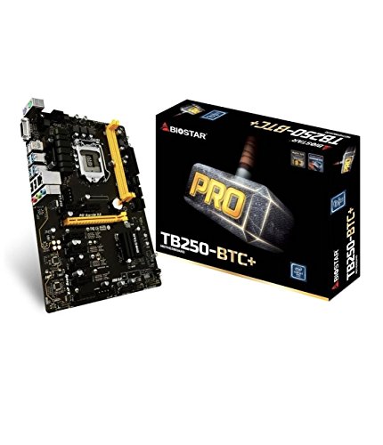 Biostar TB250-BTC+ - TB250-BTC+, LGA 1151 Intel B250 SATA 6Gb/s USB 3.0