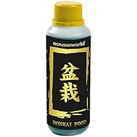 Bonsaiworld Flüssiger Bonsai-Dünger - Ideale Ergänzung für Bonzai-Bäume, fördert Wachstum & Farbe - Enthält essentielle…