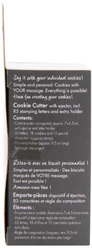 Städter 966803 Brigitte Ausstecher-Set: Keksausstecher inklusiv Buchtstaben, Zahlen und Sonderzeichen - 2