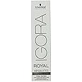 SCHWARZKOPF IGORA ROYAL ABSOLUTES SILVER WHITE PERMANENT HAIR DYE 60ml - SLATE GREY