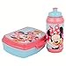 Produktbild Minnie Mouse – Set Trinkflasche Sport und Sandwichmaker (Stor 14576)