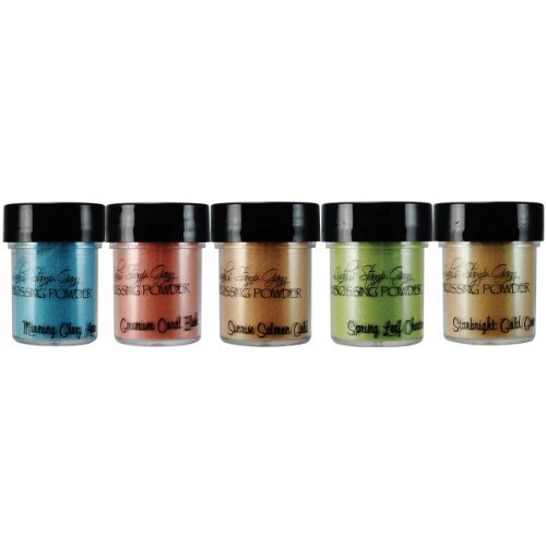 Lindy's Stamp Gang 2-Tone Embossing Powder .5 oz. 5 kg-Mermaid Seashells