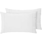 Giovanni Dolcinotti | Set of 2 Cushion Covers with Flap - 50 x 80 cm - 100% Cotton - Made in Italy - White - Toronto Model