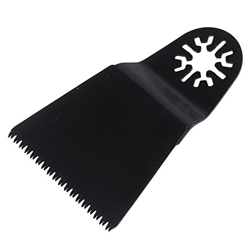 cnbtr schwarz kohlenstoffreicher Stahl Japan Zahn Form Universal oszillierendes Sägeblatt Multi Tools, schwarz - 2