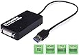 Plugable USB 3.0 to VGA / DVI / HDMI Video Graphics Adapter for Multiple Monitors up to 2048x1152 / 1920x1080 (Supports Windows 10, 8.1, 7, XP)