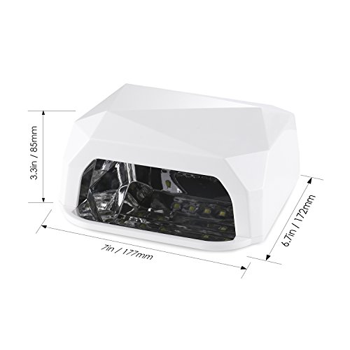 JSDA LED UV Nageltrockner professionelles Lichtaushärtungsgerät L3618S Maniküre Pediküre für die meisten Nagellacke geeignet; privater Gebrauch - 3