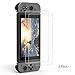 Produktbild Nintendo Switch Schutzfolie, Kinps (2 packs) 0.25mm/9H Tempered Glass HD Clear protective Film (Anti-scratch Bubble-free) for Nintendo Switch 2017