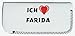 Produktbild Brillenetui mit Ich liebe Farida (Vorname/Zuname/Spitzname)