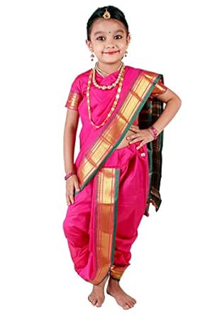 marathi dress for baby girl