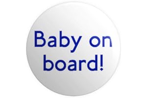 Top Banana Gifts Baby on Board- 1" Lapel D Pin Button Badge