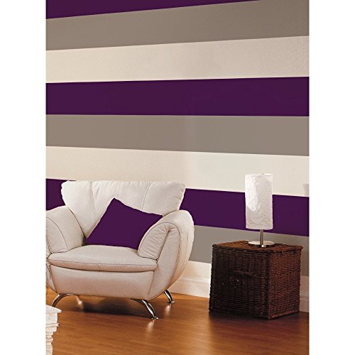 Purple Striped Wallpaper: Amazon.co.uk