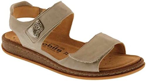 Mobils Women’s Slingback Beige Size: 3.5
