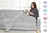Perfekte Geschenkidee. DecoKing 31650 Mermaid Decke 190 cm Microfaser Meerjungfrau Sirene Fischschwanz Mikrofaser Kuscheldecke Fleece Schlafsack kuschelig warm Stahl grau anthrazit Grey Steel Siren