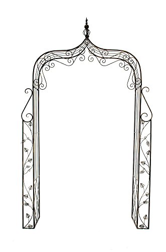 CLP Metall-Rosenbogen AURORA, 2 verschiedene Aufbau Möglichkeiten, pulverbeschichtet, sehr stabil bronze - 2