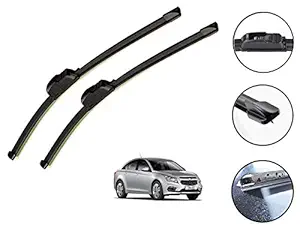 Auto Hub Car Wiper Blades for Renault Duster - Set of 2 Pcs (D-24,P-21)