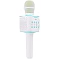 Hoco BK5 - Cantando Karaoke Microphone, Bluetooth V5.0, Use Time: Up To 6 Hours, Support TF Card/U Disk Playback (32GB Max), Multiple Voice Change Mode - Blue
