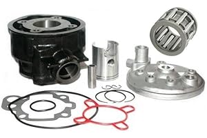 UNTIMERO 50 Cylindre Piston Cage À Aiguille Culasse KIT Compatible with Yamaha DT 50 Supermoto AM6