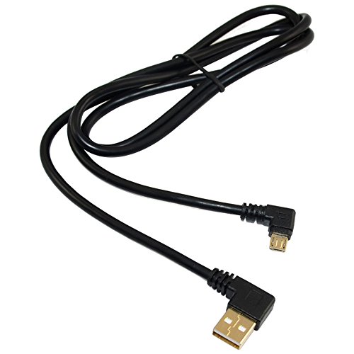 1m USB 2.0 A Stecker LINKS Auf Micro B Stecker RECHT Datenkabel Ladekabel abgewinkelt - 3