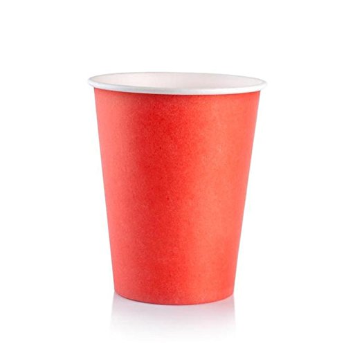 Preisvergleich Produktbild Plastic Partybecher 1Stück, Rot Kunststoffbecher.