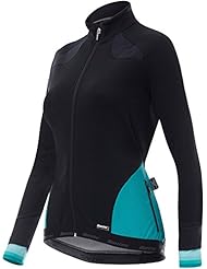 Chaqueta Ciclismo Mujer Santini 2017 Coral 2 Winter Azul (Xxl , Negro)