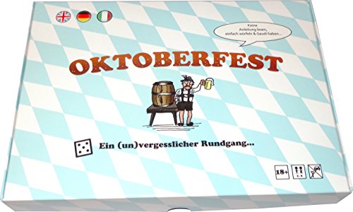 Preisvergleich Produktbild Trinkspiel "Oktoberfest": Ein Brettspiel mit Gaudi und Aktivitäten