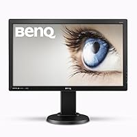 BenQ BL2405HT 61 cm (24 Zoll) Monitor (HDMI, DVI, VGA, 2ms Reaktionszeit, Lautsprecher, Pivot) schwarz