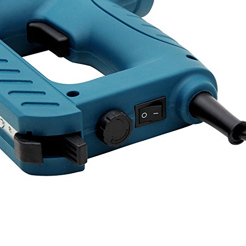 Monzana Kombi Elektrotacker Elektronagler inkl. 400 Klammern + 100 Nägel mit Sicherheitsschalter und Anti-Stau-Mechanismus - 4