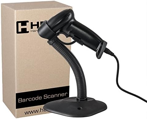 Auto USB Professional 1D/2D Barcode Scanner with Stand Scanning Barcode Bar-Code Reader Advanced,QR Code, Aztec, MaxiCode, DataMatrix HD610A