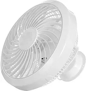 KERWA Roto Grill Magic Fan || Plastic Cabin Fan || 12 inch (300 mm) || 30% More Air || IS : 996 Approved kw-001, White