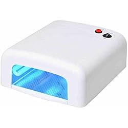 Lampara 36W Ultravioleta UV Secador de Uñas para Manicura Gel Esmalte Permanente