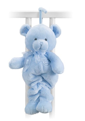 Gund 33cm Pullstring Musical Bear Newborn and Above (Blue)