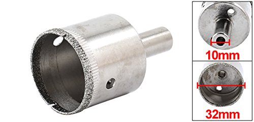 32 mm Diamant beschichtete-Werkzeug Bohrer Bits Lochsäge Marmor Glass Tile Keramik - 2