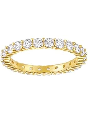 Swarovski Damen-Ring VITTORE Metall Swarovski Kristalle (gold)