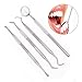 Produktbild sevenmye Essential Dental Hygiene Kit für Zuhause – Zahnstein und Plaque Entferner Set – Zahnstein-Schaber – Scaler Instrument, Zahn-Pick, Mund Spiegel – Tiefe Zähne Reinigung Werkzeuge zum hohen Oral Care – verwendet von Zahnärzten