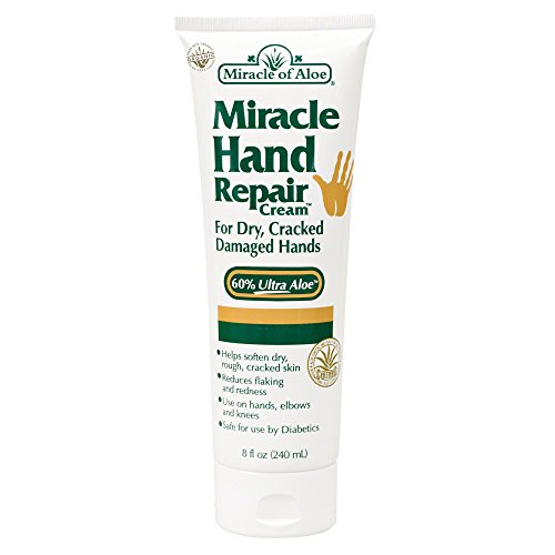 Miracle of Aloe, Miracle Hand Repair Cream with 60% UltraAloe 226.796g
