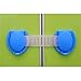 2Pcs Baby Child Protection Cupoard Drawer Safety Locks Security Door Locks Random Color