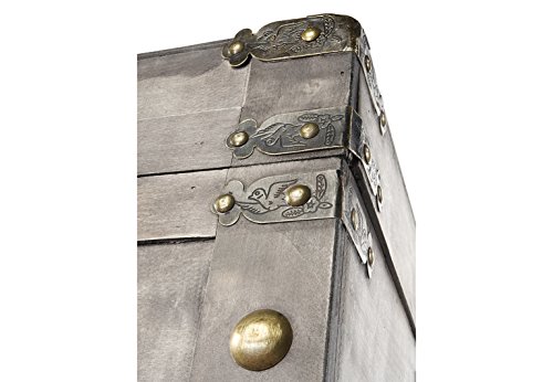 Truhe Truhenschrank Schatzkiste Piratenkiste Schmuckkasten Möbel Antik Geschenk - 6