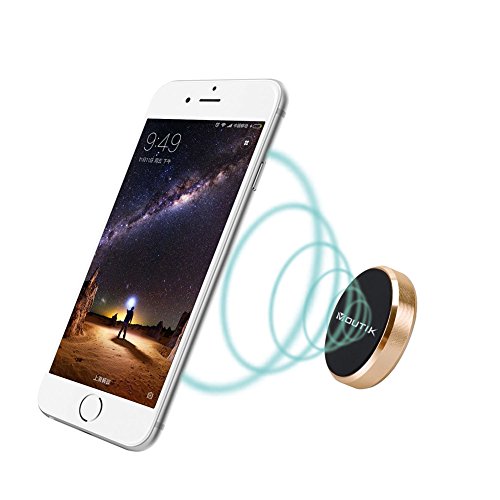 MOUTIK® Soporte Movil Coche Magnético Soporte Movil Universal Imán Portátil para iPhone 7/ 7plus/ SE/ 6s/ iPhone 6 / 6 Plus / 5 / 5S / 5C / 4 / 4S, Samsung Galaxy S6 / S5 / S4