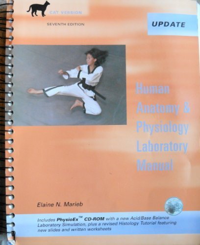 Human Anatomy & Physiology Laboratory Manual Cat Version textbook, Update livre